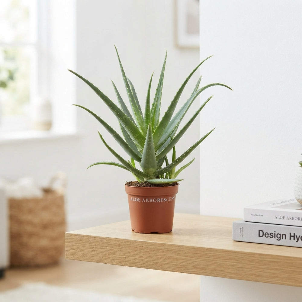 Aloe arborescens – 12cm Pot, Approx. 40cm High