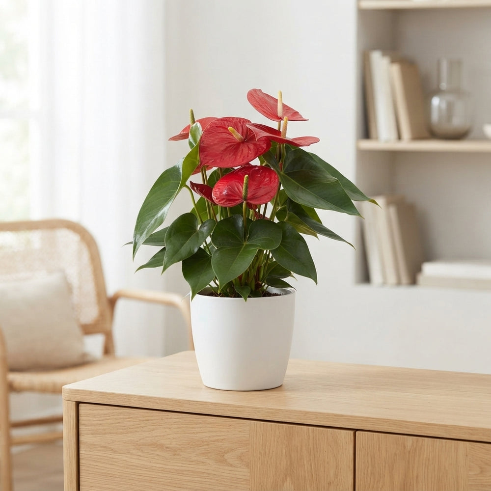 Red Anthurium (Anthurium andraeanum) – 17cm Pot