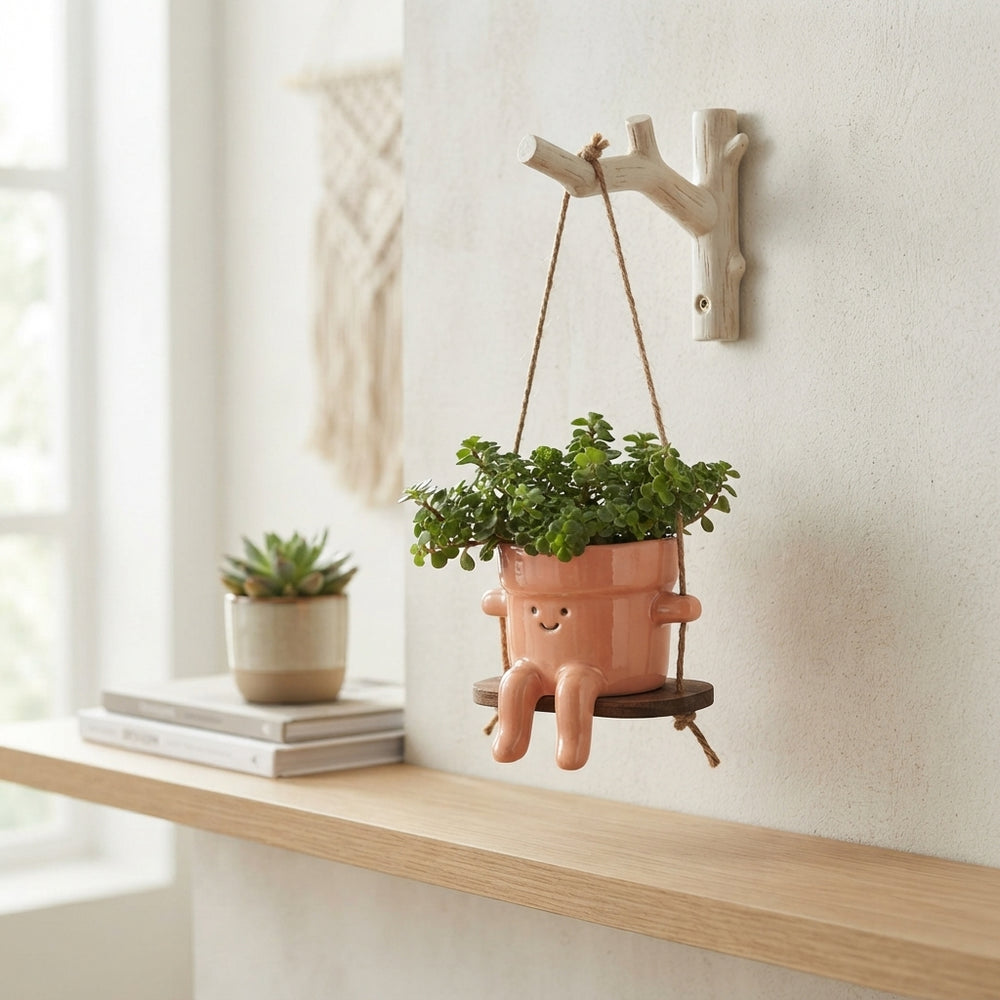 Mixed Ceramic Swing Arrangement – 6cm Pot
