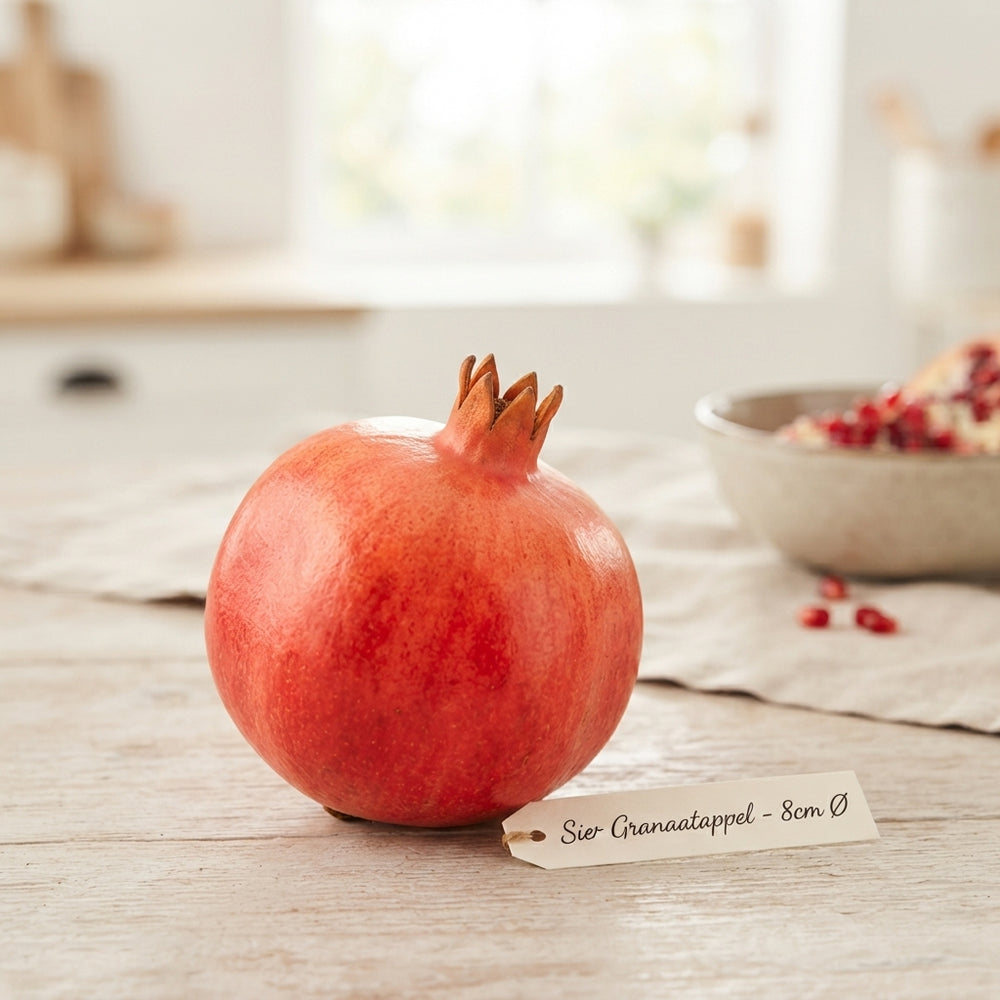 Red Ornamental Pomegranate Fruit Decoration