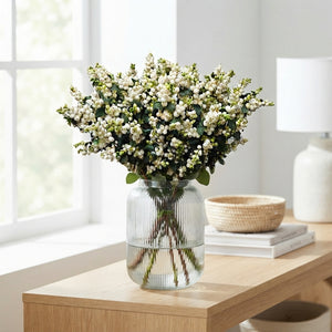White Snowberry Cut Stems – 60–69cm