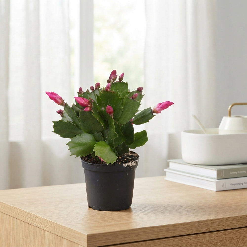 Mixed Schlumbergera Christmas Cactus – 7cm Pot