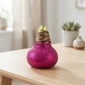 Fuchsia Pink Wax Decoration – 20cm