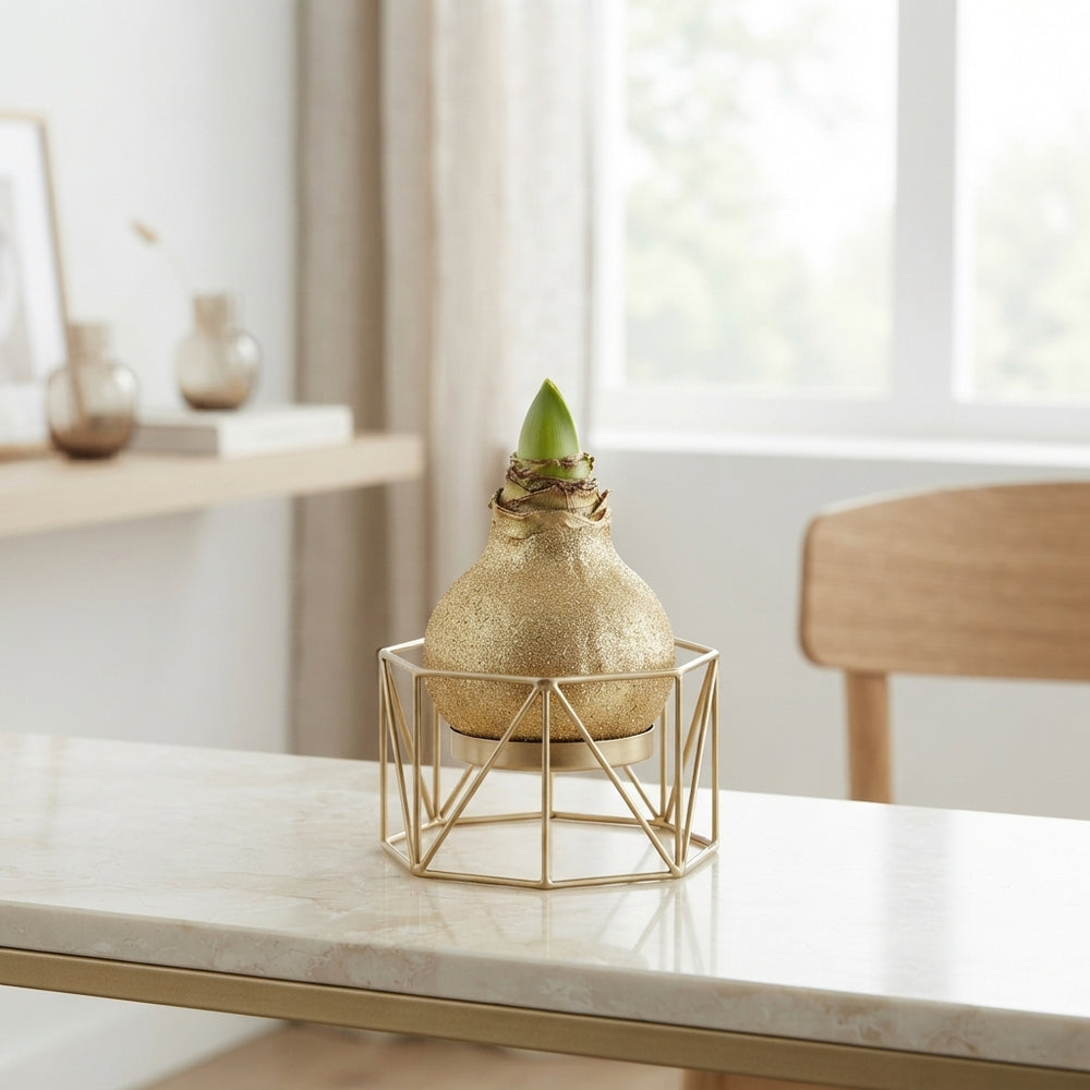 Gold Waxed Decorative Stems – 20cm