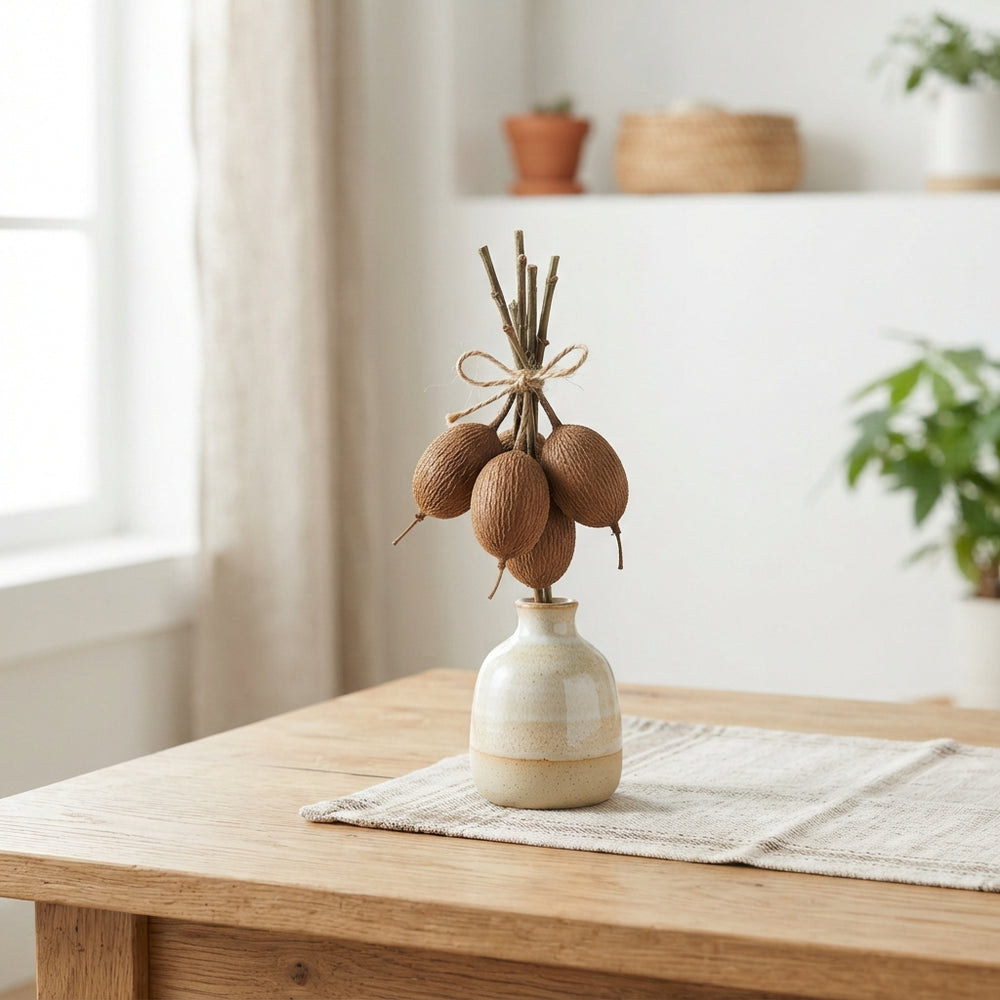 Decorative Brown Cucumis Fruit Stems