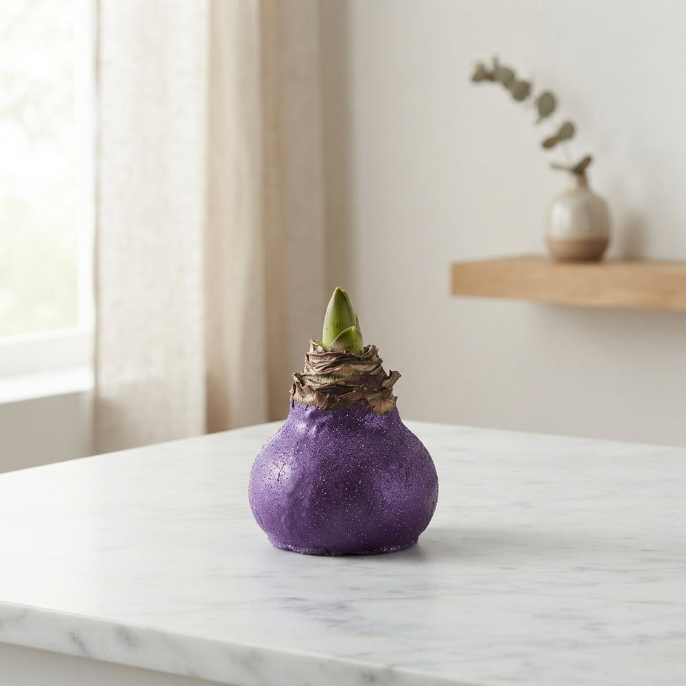 Lavender Wax Hyacinth Decoration – 20cm