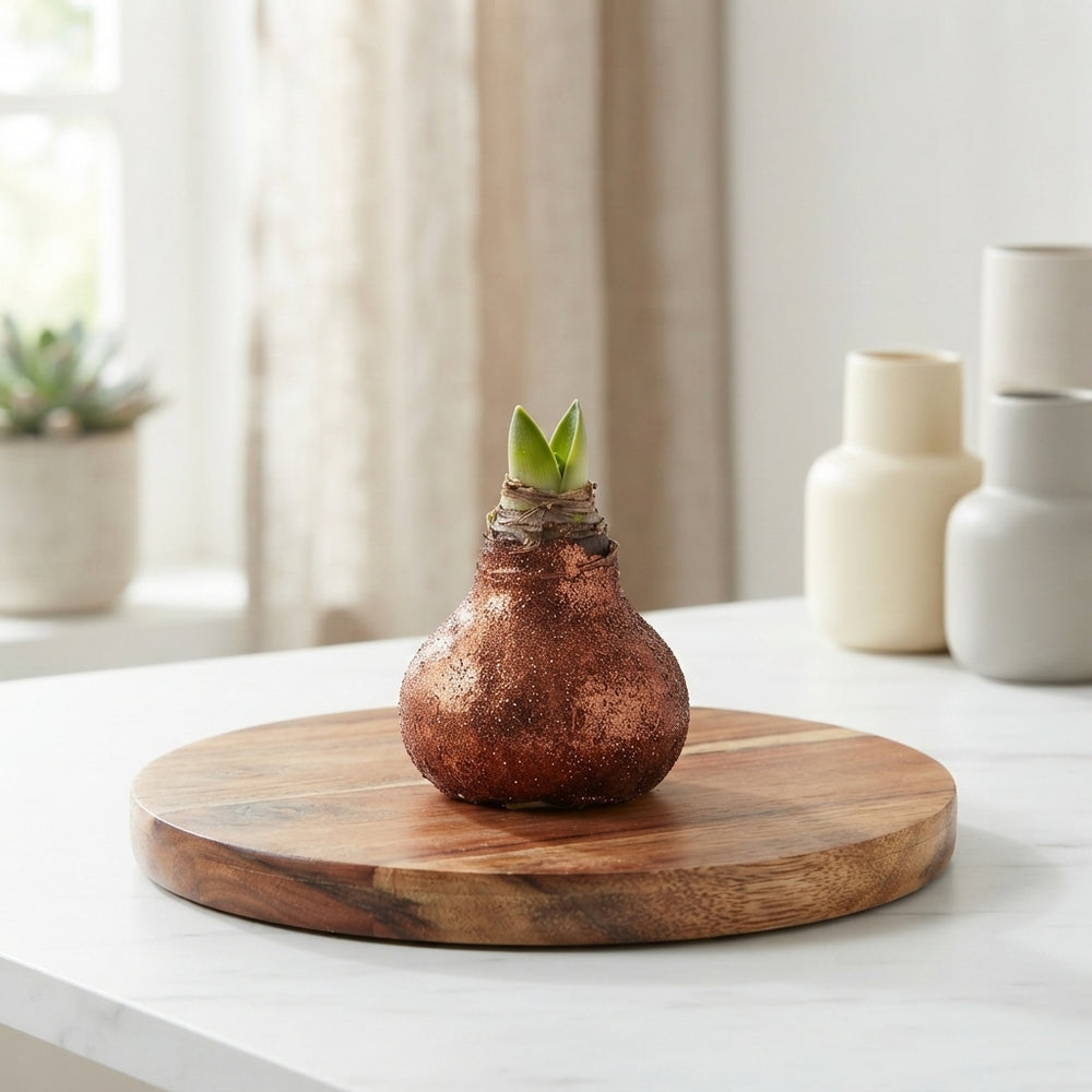 Copper Waxed Christmas Decoration – 20cm