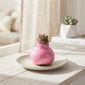 Pink Wax Flower Decoration – 20cm