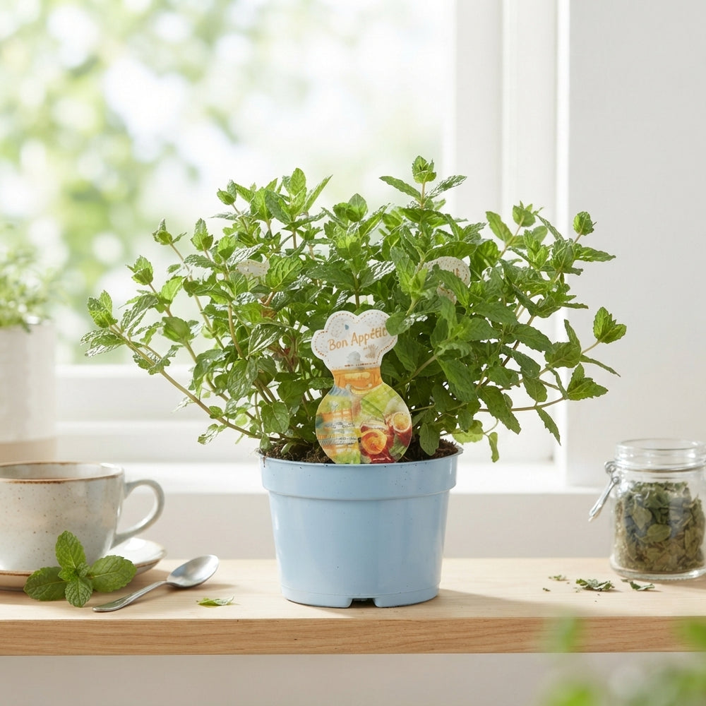 Moroccan Mint (Mentha) – 12cm Pot