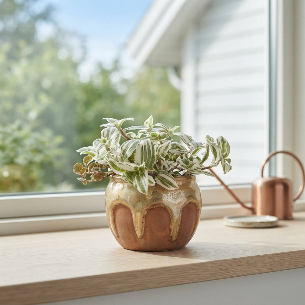 Halloween Mixed Ceramic Plant Arrangement – 8cm Pot
