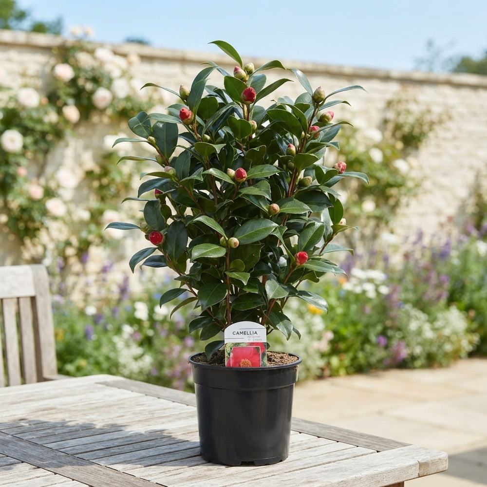 Camellia japonica ‘Dr King’ – 17cm Pot