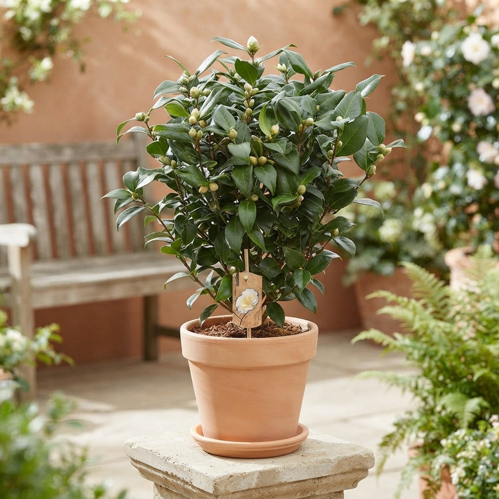 Camellia Japonica – 17cm Pot, Approx. 60cm Tall