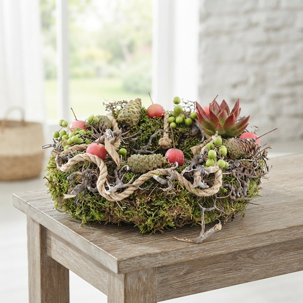 Red Decorative Plant Arrangement – 10cm Pot
