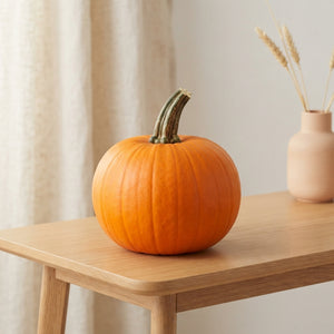 Orange Ornamental Pumpkin – Large Decorative Fruit
