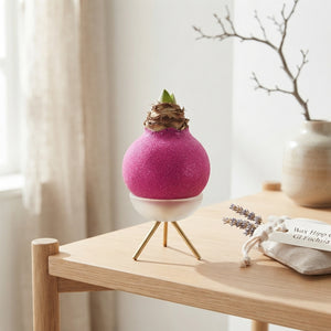 Fuchsia Pink Waxed Christmas Decoration