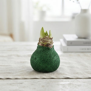 Dark Green Waxed Christmas Decoration – 20cm
