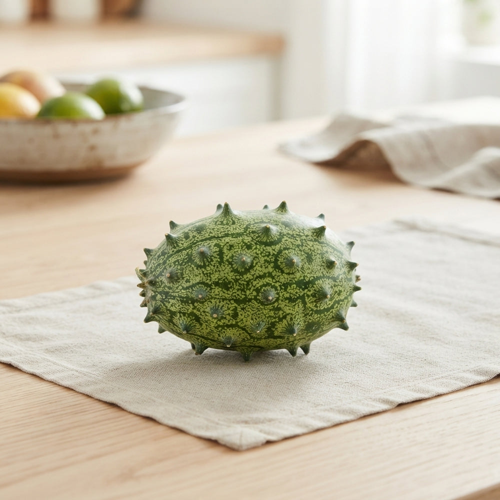 Decorative Green Kiwano Fruit