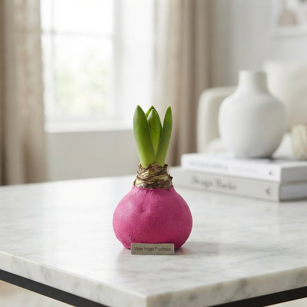 Fuchsia Pink Waxed Christmas Decoration – 20cm