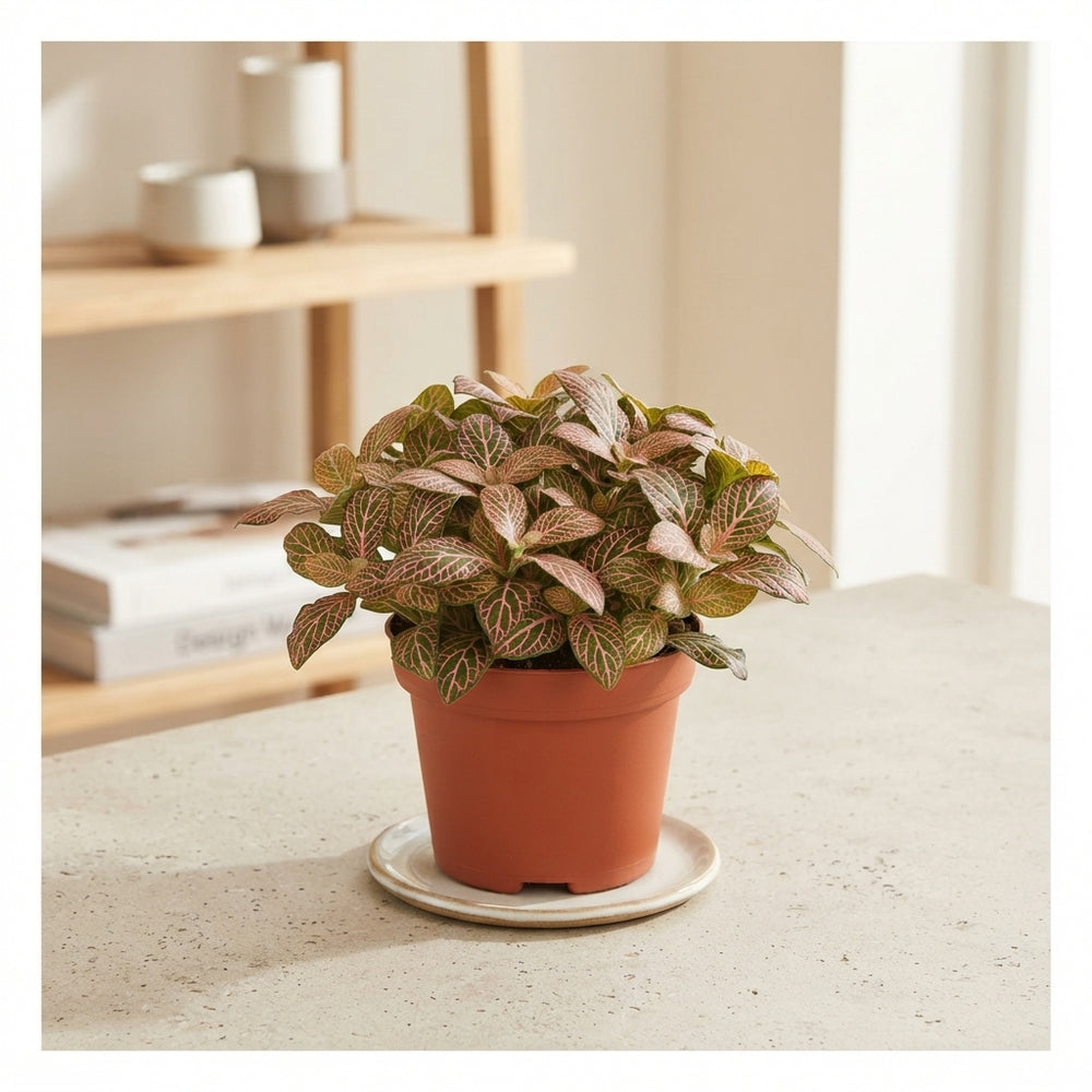 Fittonia ‘Skeleton’ Nerve Plant – 8.5cm Pot