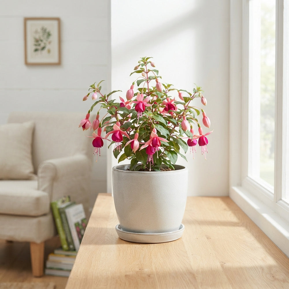 Fuchsia Wax Apple Decoration