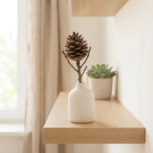Natural Wax Pine Decoration – 20 Piece Pack