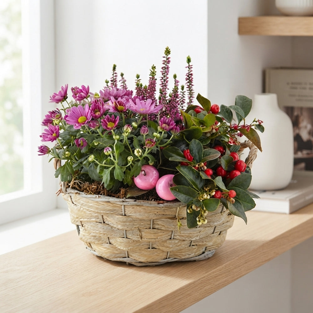 Mixed Colour Oval Arrangement