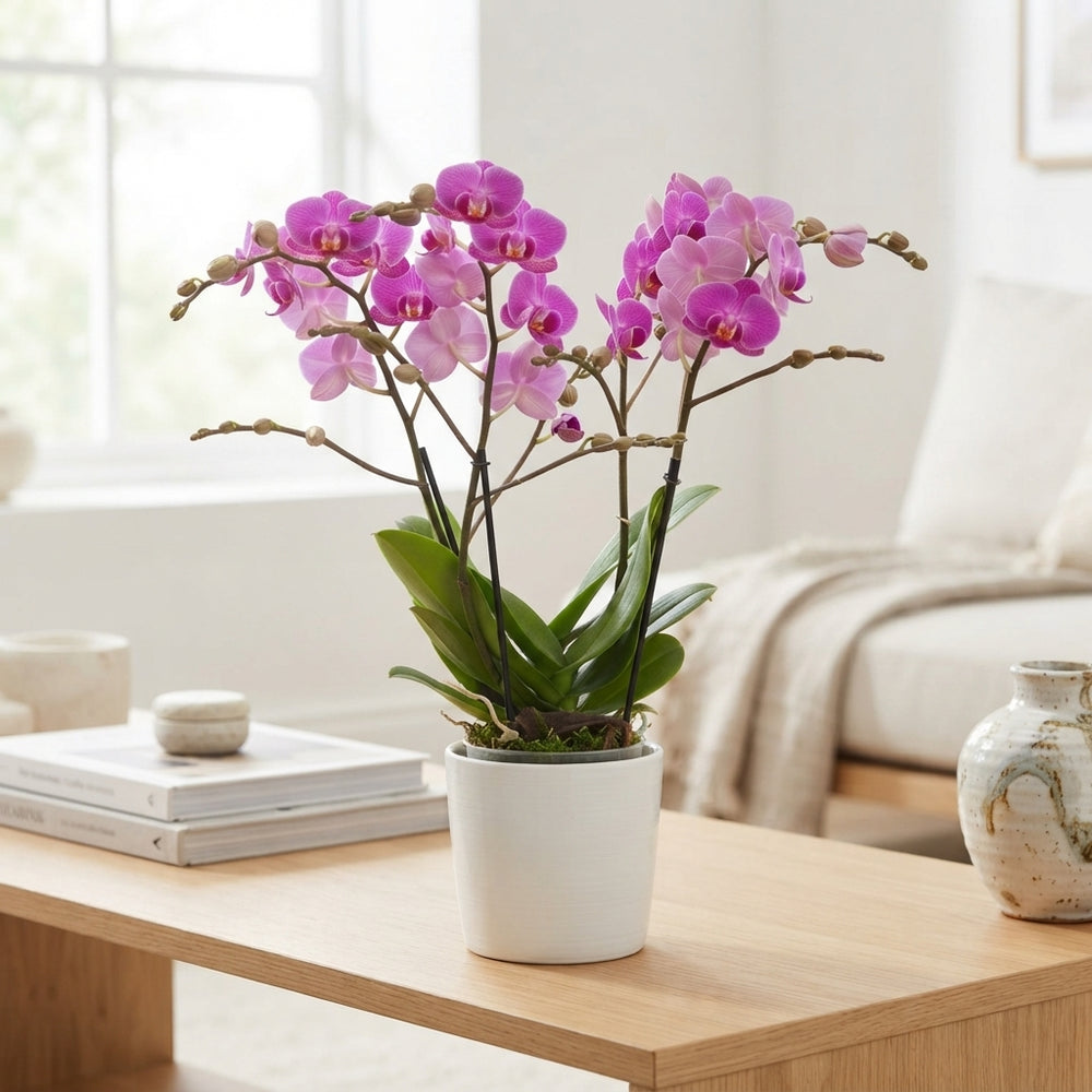 Phalaenopsis 'Bellisimo Bubbles' Orchid – 15cm Pot