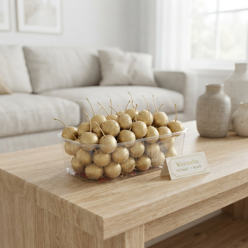 Gold Wax Flower Arrangement