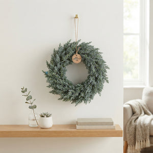Blue Juniper Wreath – 12cm