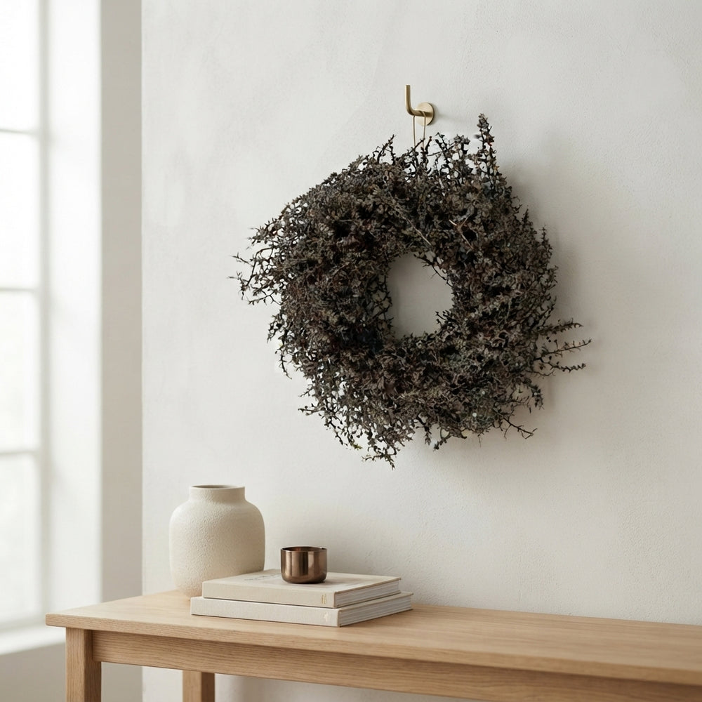 Bronze Asparagus Wreath – 35cm