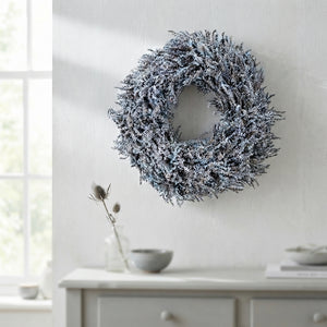 Grey Tatarica Statice Wreath – 40cm