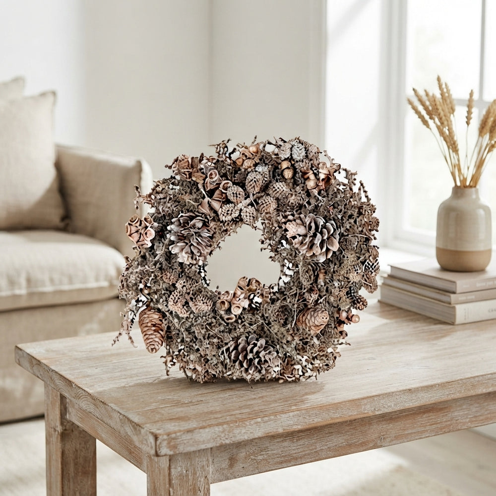 Artificial Mixed Fruit Wax Caramel Arrangement – 35cm