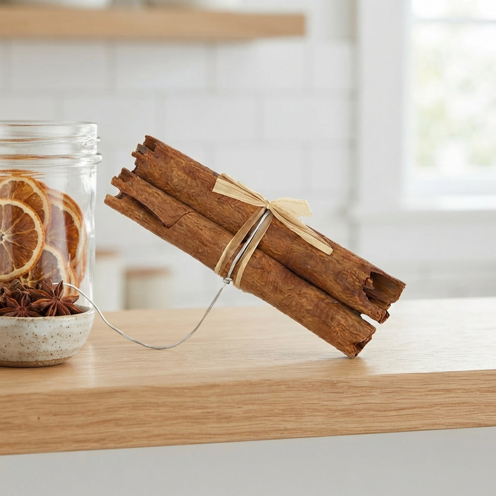 Fruit Cinnamon Preserved Rose Decoration – 8cm