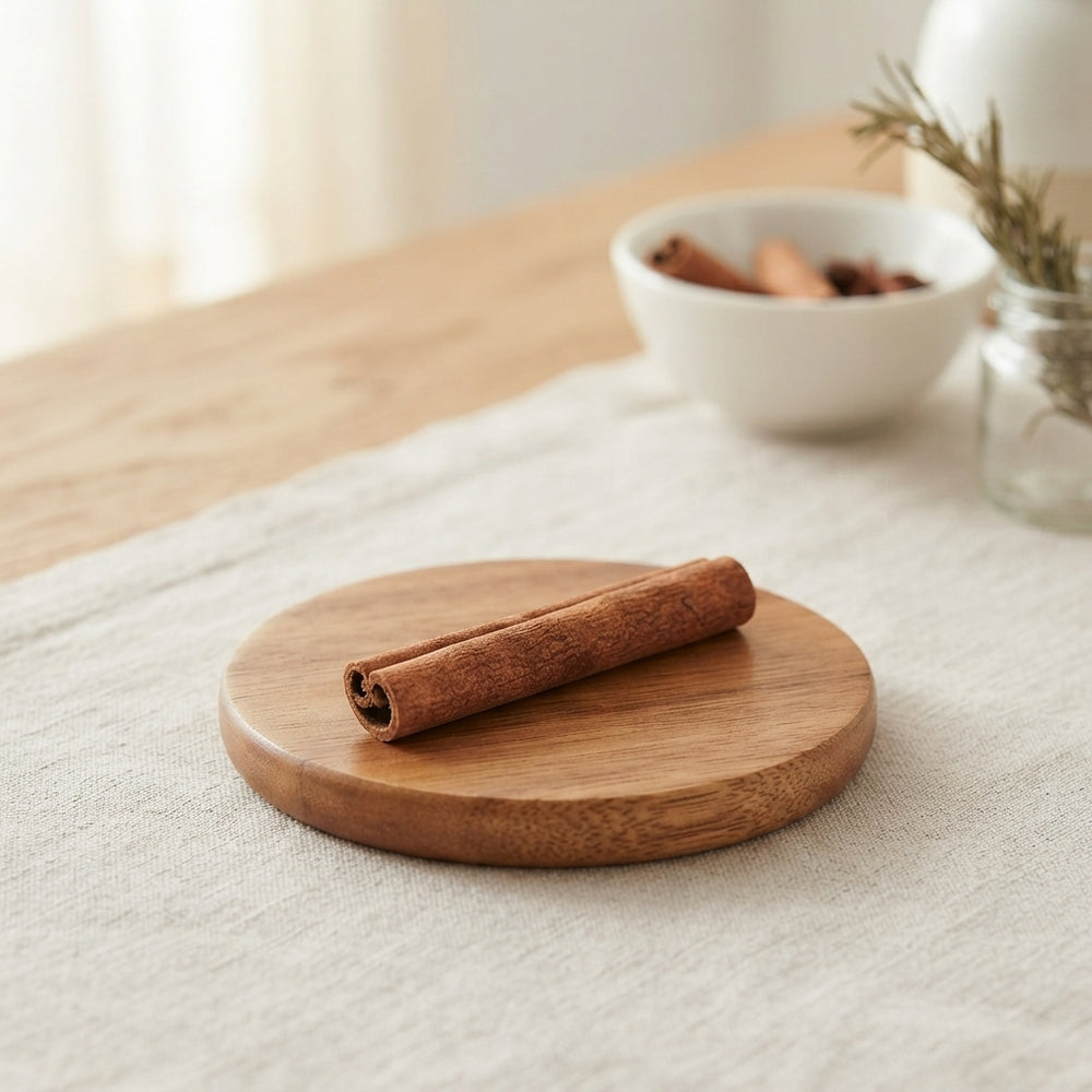 Cinnamon Preserved Roses – 5cm Decorative Display