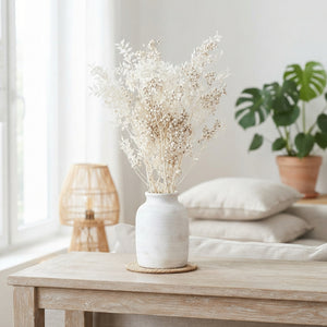 White Bleached Schinus Decorative Bunch