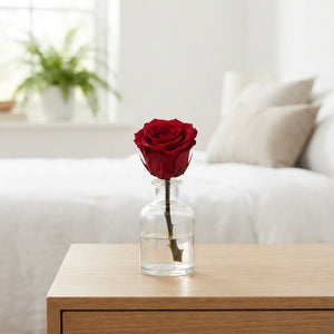 Preserved Cinnamon-Coloured Roses – 8cm