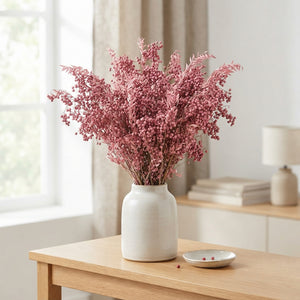 Pink Schinus Dried Foliage Bunch