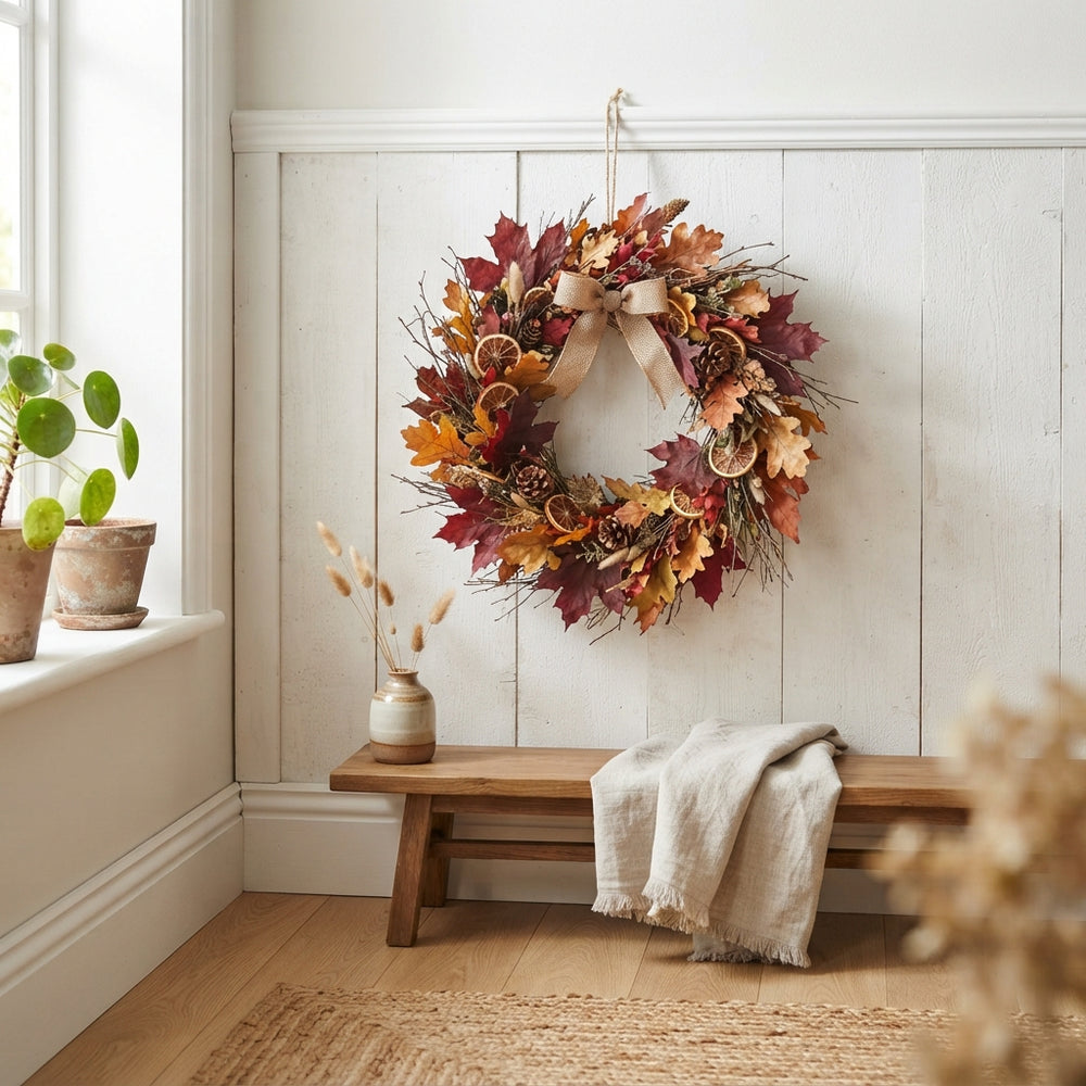 Autumn Nature Wreath – 20cm