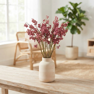 Pink Schinus Foliage Bunch – Approx. 35–49cm
