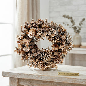Mixed Fruit Wax Wreath – 23cm