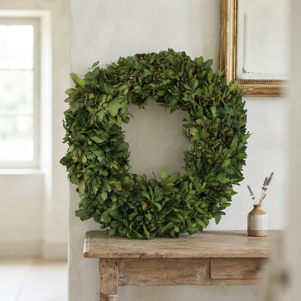Green Steeneik Wreath – 60cm