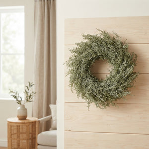 Green Asparagus and Olive Wreath – 35cm