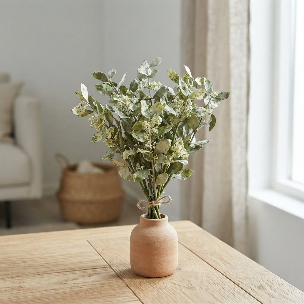 Green Artificial Olive Branch – Up to 49cm