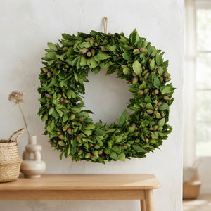 Green Steeneik Wreath – 50cm