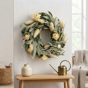White Isabelle Wreath – 20cm