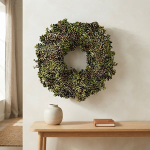 Natural Eucalyptus Berry Wreath – 40cm