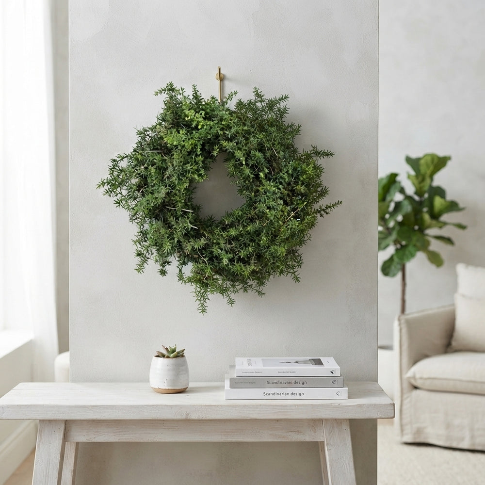 Green Asparagus Wreath – 30cm