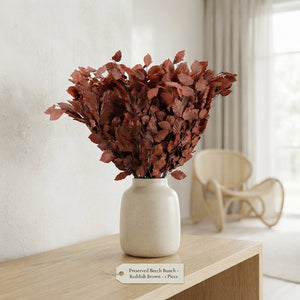 Preserved Brown Beech Foliage – 10 Stems