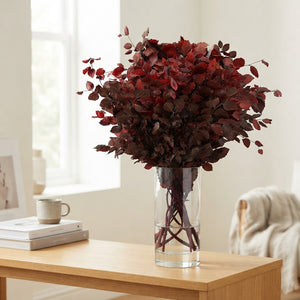 Dark Red Beech Foliage Bunch – 85–90cm Stems