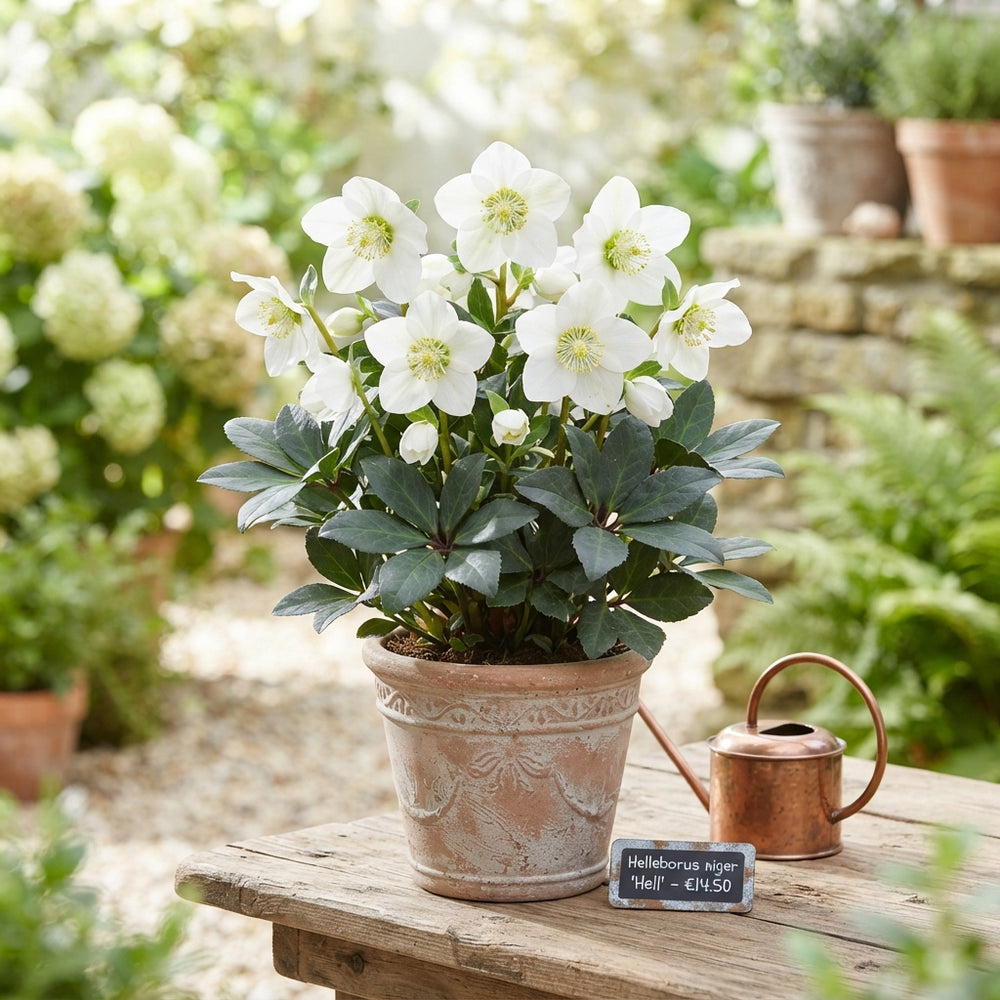 Hellebore ‘Niger’ – 13cm Pot, Approx. 25cm High